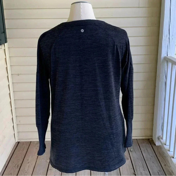 Active Life Athleisure Sweater Plus Size XXL Heather Charcoal Gray NWT 2X Zip - Picture 2 of 8